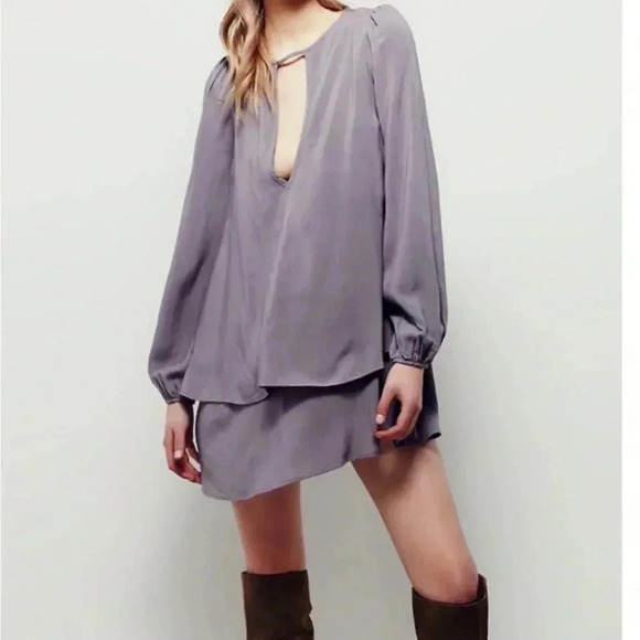 Free People Made in Philadelphia Mini Dress XS - Picture 1 of 5